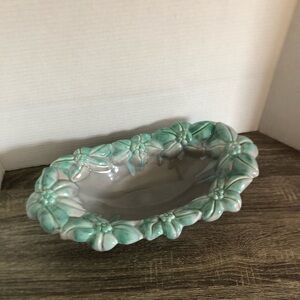 Vtg Royal Haeger Drip Glaze Bowl